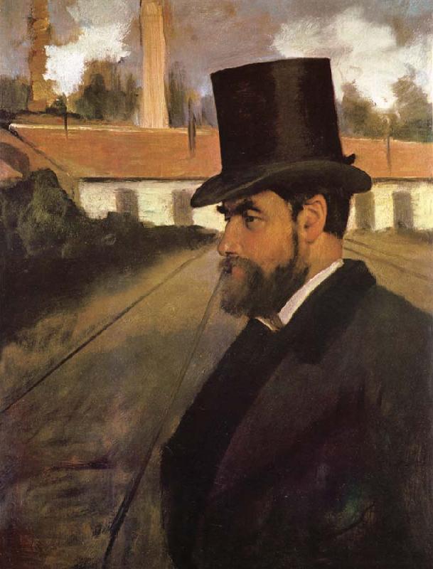 Edgar Degas The man in front of his factory Sweden oil painting art